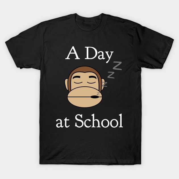 A Day At School T-Shirt by CasualTeesOfFashion